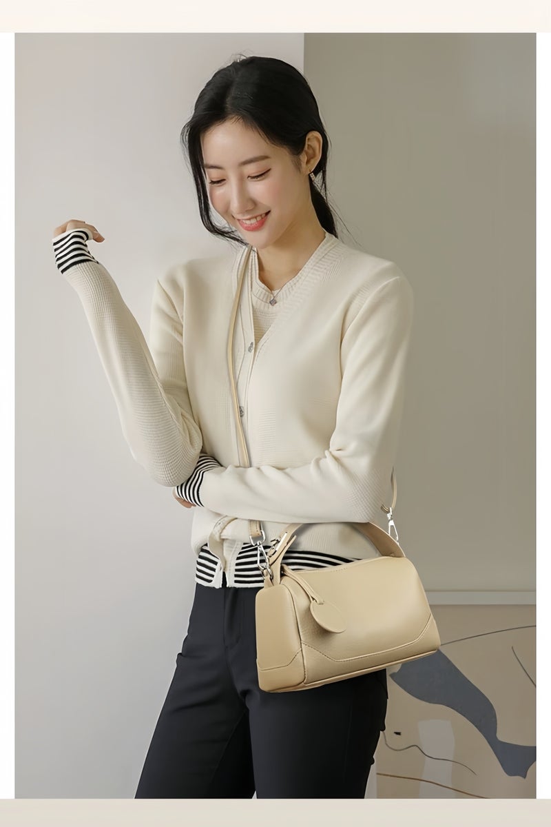 شنطة نسائية أنيقة وبسيطة: حقائب كروس بودي وحقائب الكتف وحقائب اليد للسيدات - Image 2