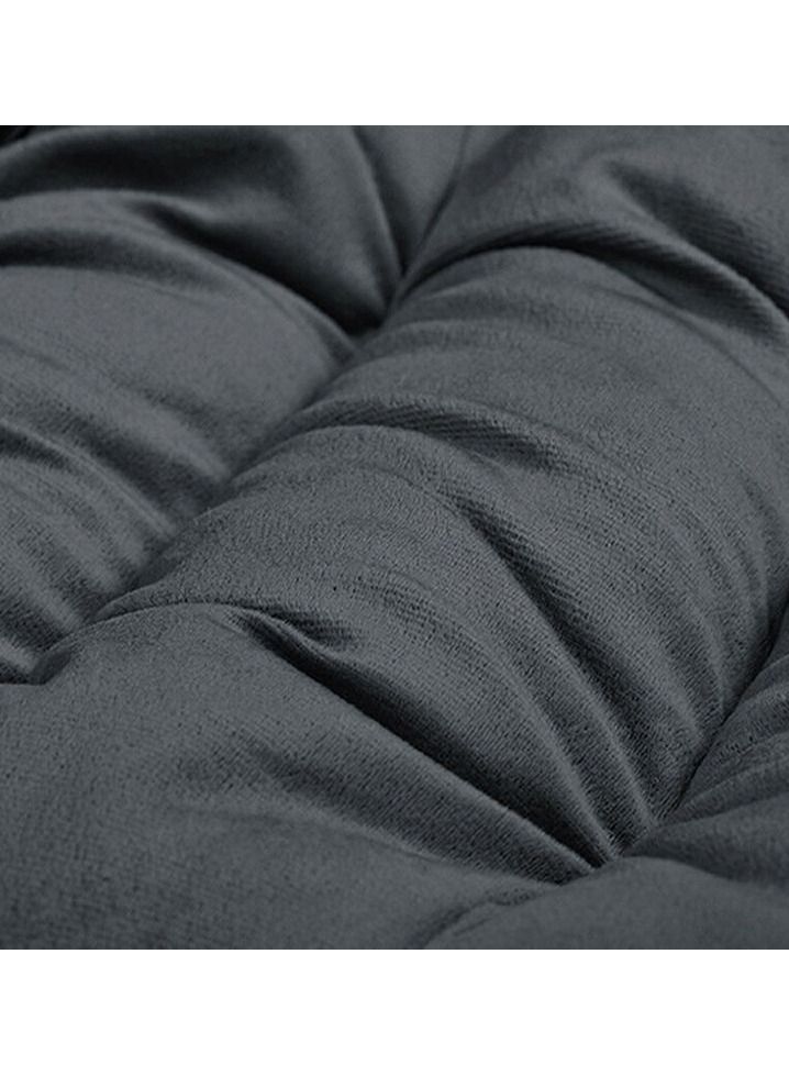 2 Pcs Set   Car Seat Cover, Car Seat Cushion Fabric Material, Black 5271BK - Image 3