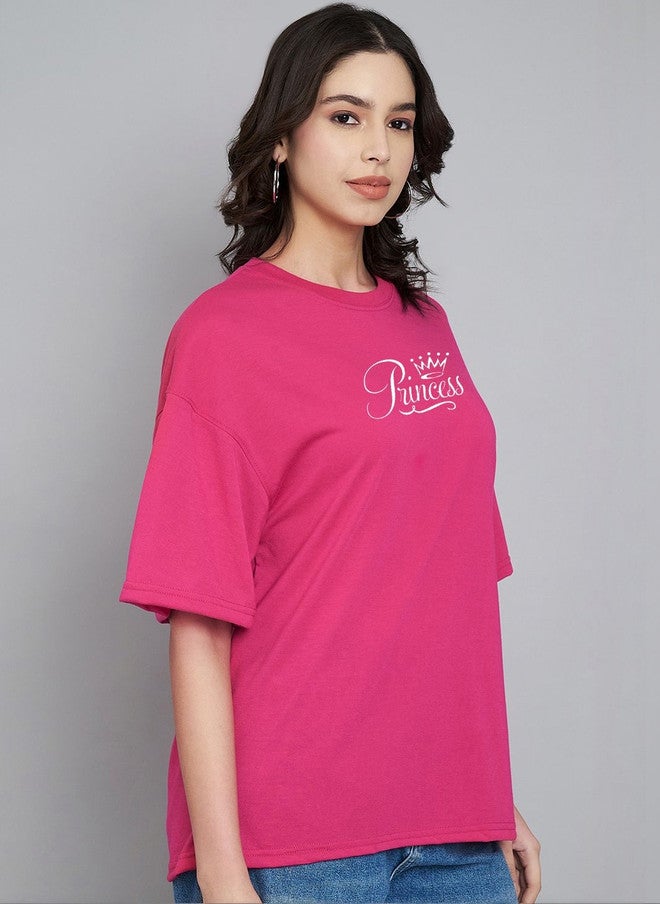Trend Level Women Typography Printed T-shirt - Image 3