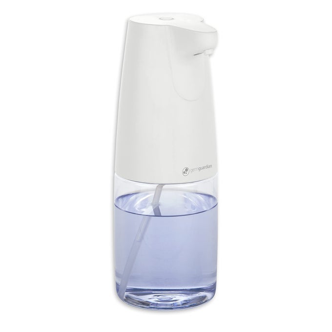 SD410 AUTOMATIC HANDS FREE SOAP AND SANITIZER DISPENSER FOR OFFICE SCHOOL HOME AND MORE LARGE CAPACITY 500ML