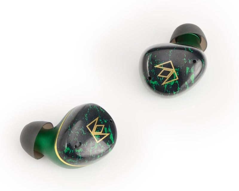 Noble Audio FoKus Rex5 True Wireless Bluetooth Stereo Earbuds with Mic, Sound Personalization, Green - Image 5