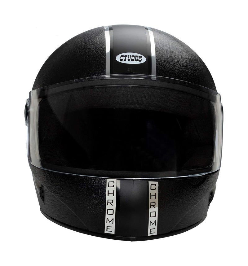 Studds Chrome Eco Full Face Helmet- Black (L), Motorcycling - Image 2