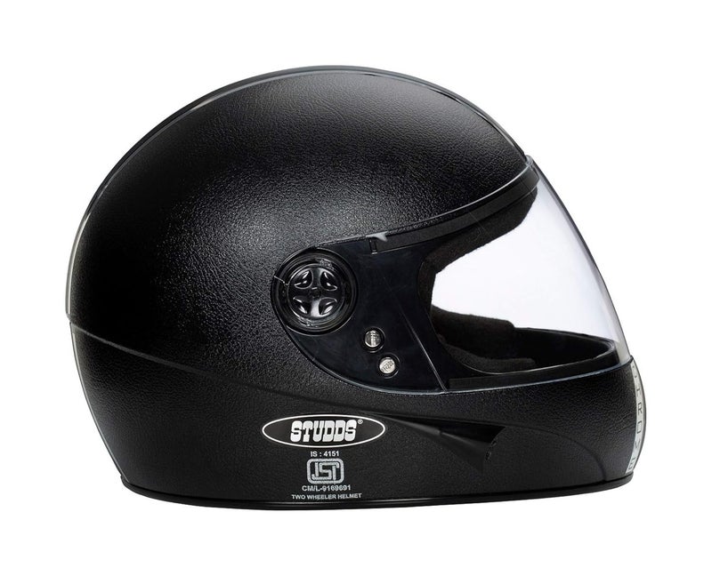 Studds Chrome Eco Full Face Helmet- Black (L), Motorcycling - Image 5