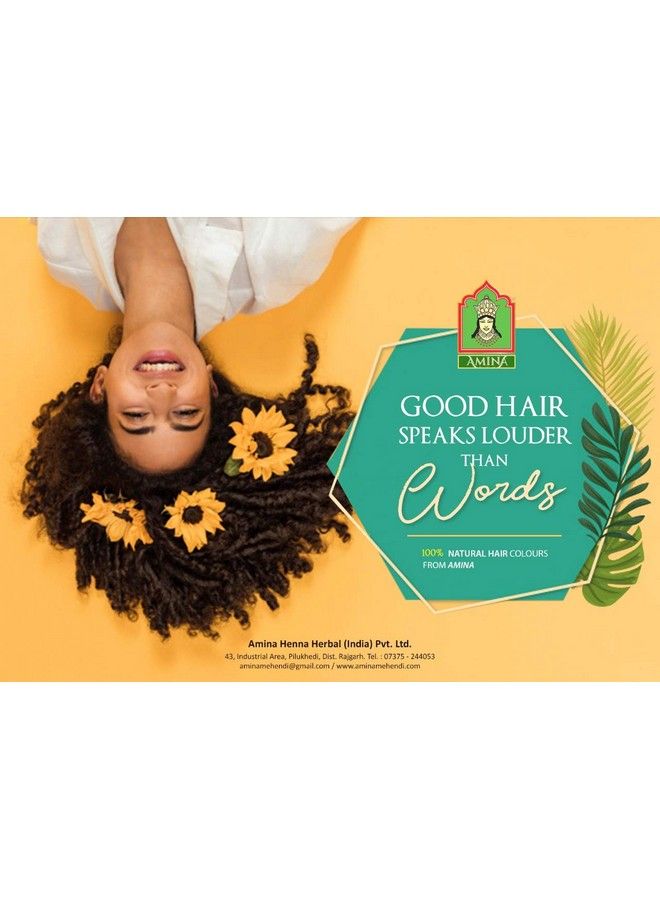 Amina Henna Powder Brown (Pack Of 10) - Image 4