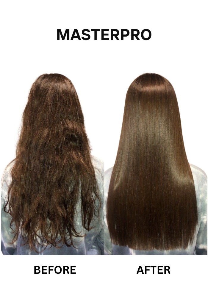 MASTERPRO PROFESSIONAL Coconut Smoothing Sealing Brazilian Keratin Hair Treatment for All Hair Types -Soft & Shiny ,Shielding and Restoring the Hair Health - Frizz Free 1L  - Image 3