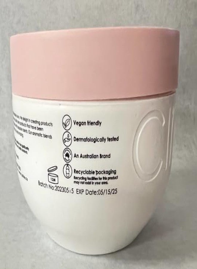Ciroa, Pink Rose & Oat Milk Body Butter, Repair & Hydrate, Dermatologically Tested & Vegan Friendly, 15.8 oz / 450gr - Image 4
