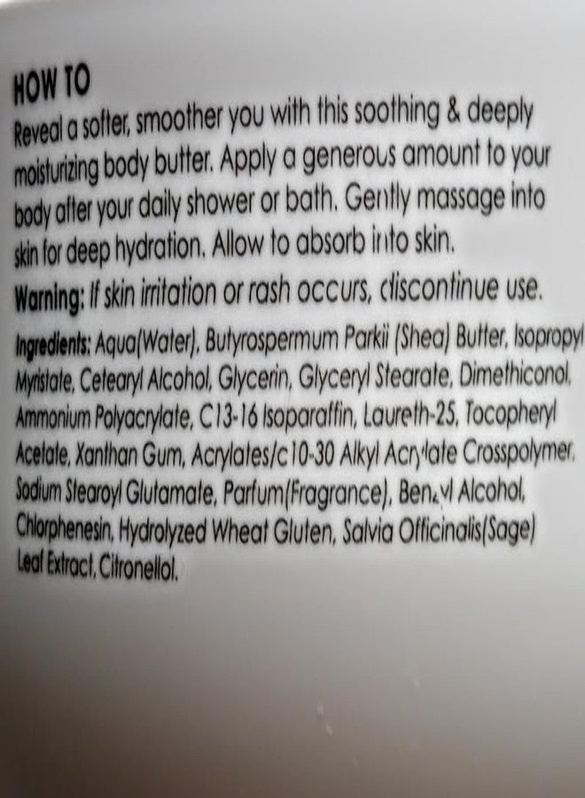 Ciroa, Pink Rose & Oat Milk Body Butter, Repair & Hydrate, Dermatologically Tested & Vegan Friendly, 15.8 oz / 450gr - Image 2