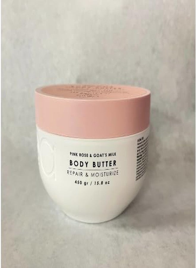 Ciroa, Pink Rose & Oat Milk Body Butter, Repair & Hydrate, Dermatologically Tested & Vegan Friendly, 15.8 oz / 450gr - Image 3