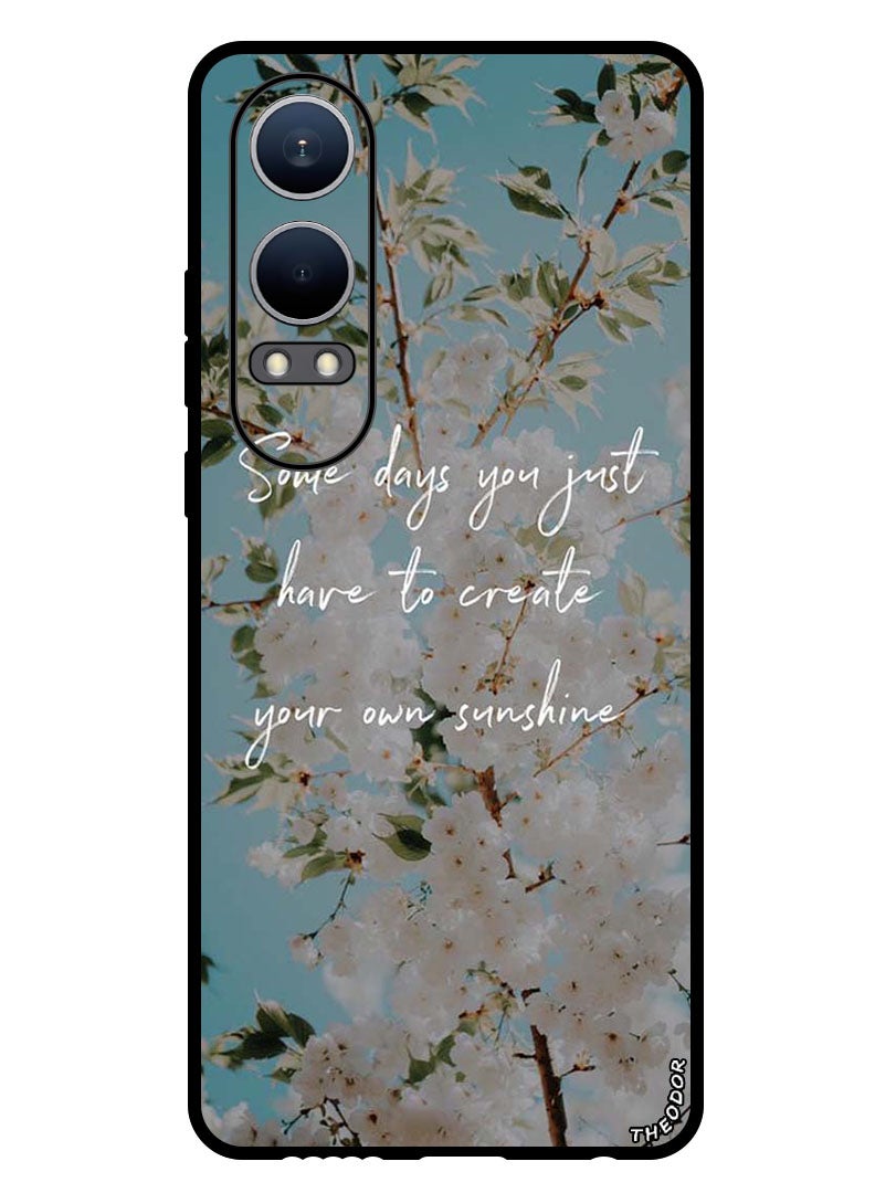 Theodor Protective Case Anti Scratch Shock Proof Bumper Cover For OnePlus Nord CE4 Lite Create your sunshine - Image 1