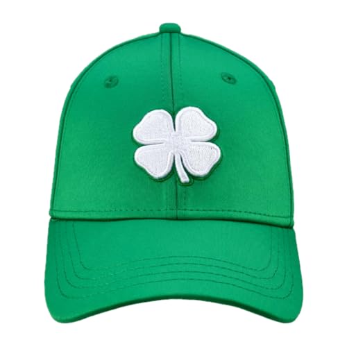 Black Clover Unisex Premium Clover 58 Green/White Fitted Golf Hat, Small/Medium - Image 1