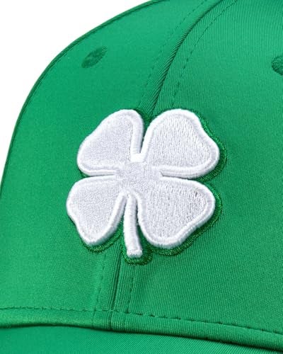 Black Clover Unisex Premium Clover 58 Green/White Fitted Golf Hat, Small/Medium - Image 5