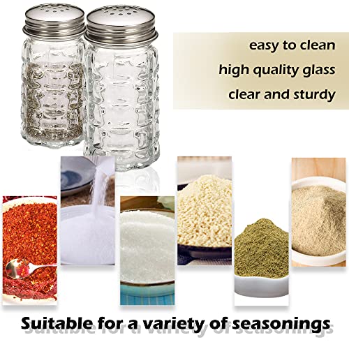 1st Choice Retro Style Salt and Pepper Shakers with Stainless Tops (2) - Image 5
