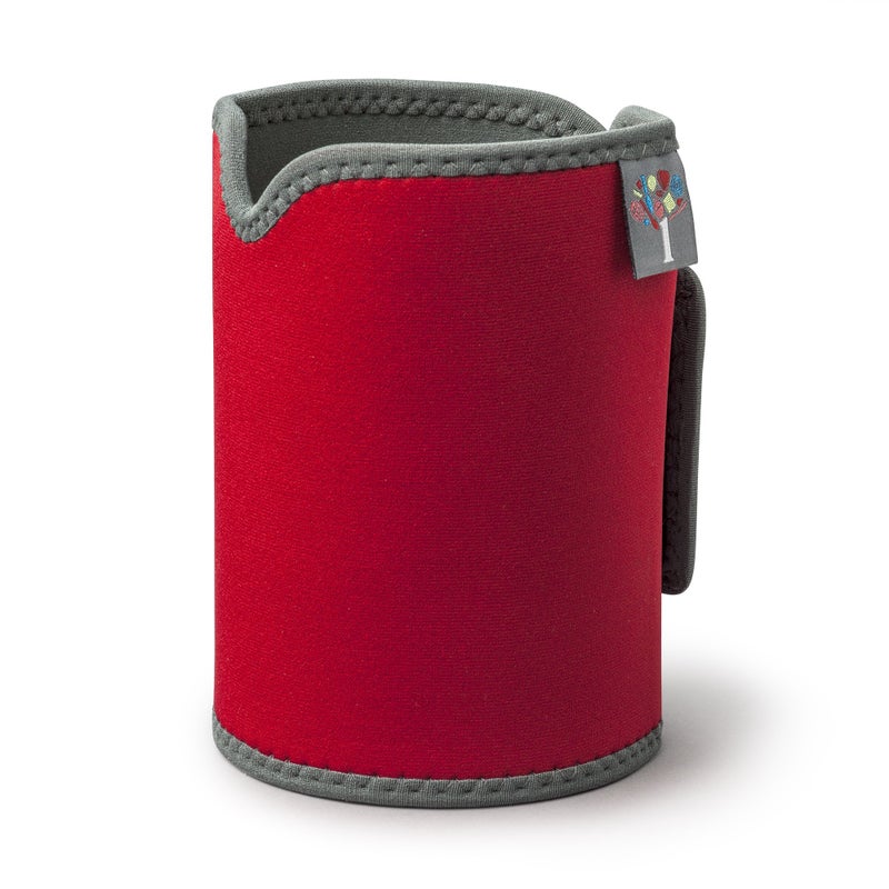 Zeal C125R Insulated Cafetiere Coffee Pot Jacket Removable with Valcro Fastening 12 CupRed Neoprene