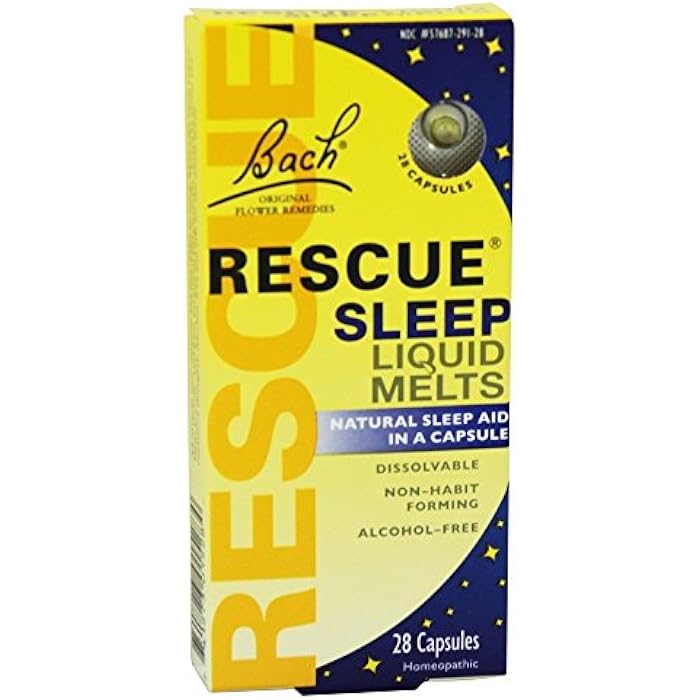 RESCUE BACH Rescue Sleep Liquid Melts, 28 CT - Image 1