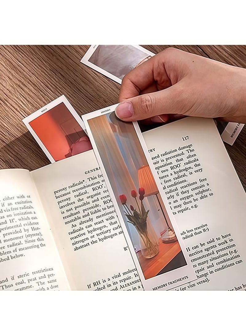 30PCS Vintage Mood Scene Theme Paper Bookmarks for Book Lovers, Boxed Bookmarks Set (Daily Mood) - Image 4