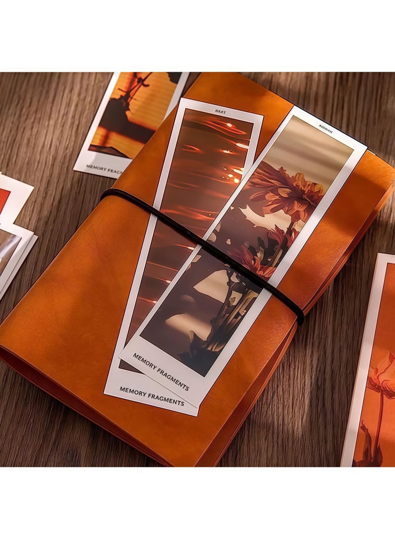 30PCS Vintage Mood Scene Theme Paper Bookmarks for Book Lovers, Boxed Bookmarks Set (Daily Mood) - Image 2