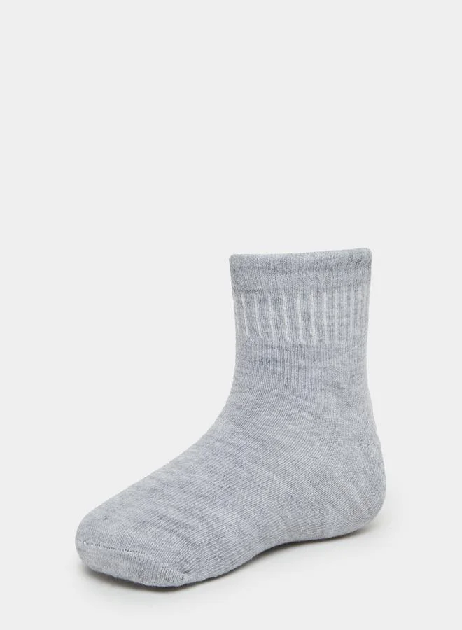 ستايلي Styli Pack of 3 - Unisex Plain Socks