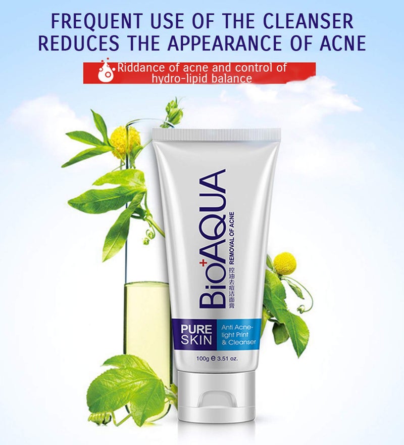 BIOAQUA Face Skin Care Acne Anti-Wrinkle Removal Cream Spots Scar Blemish Marks 100g - Image 2