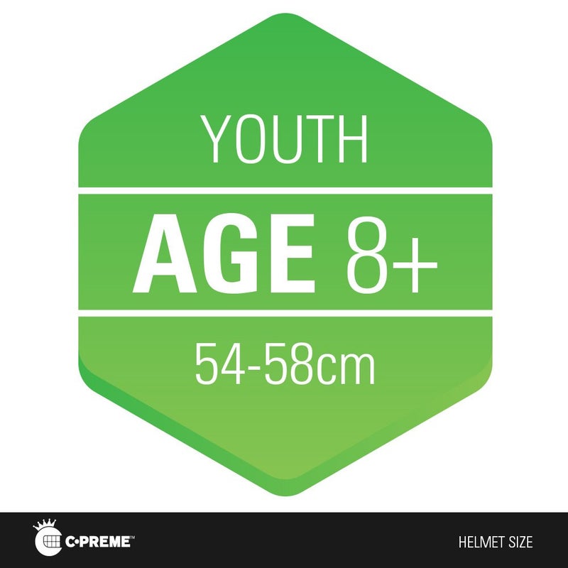 Krash خوذة كراش فيكتور فيكتور، سوداء، 12.6 × 7.9 × 8.7 بوصة، (8032875) - Image 5