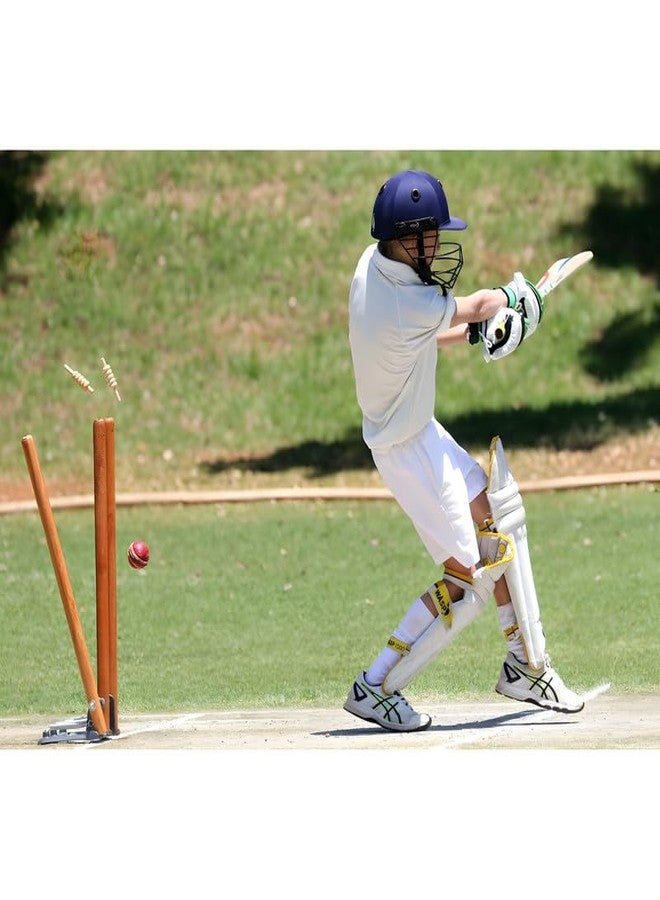 NEWNESS ATULUX Premium Red Leather Cricket Ball for Practice | A-Grade Hand-Stitched Cricket Ball for Indoor and Outdoor Training (Pack of 1) - Image 4