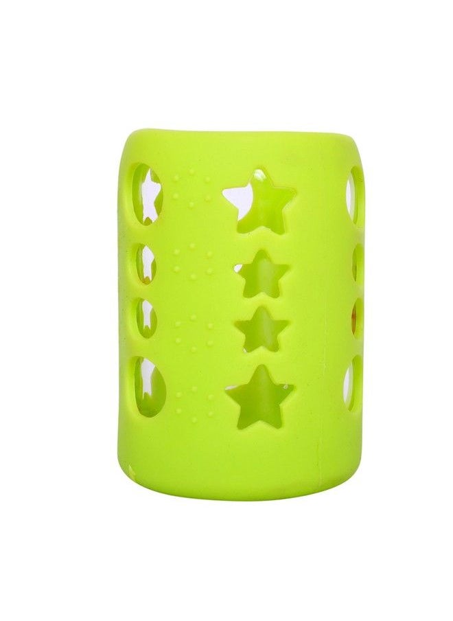 The Little Lookers - Baby Feeding Bottle Silicone Warmer Cover Sleeve Holder Insulated Protection For Newborns Infants Babies (Pack Of 1) (Green 120 Ml) - Image 1