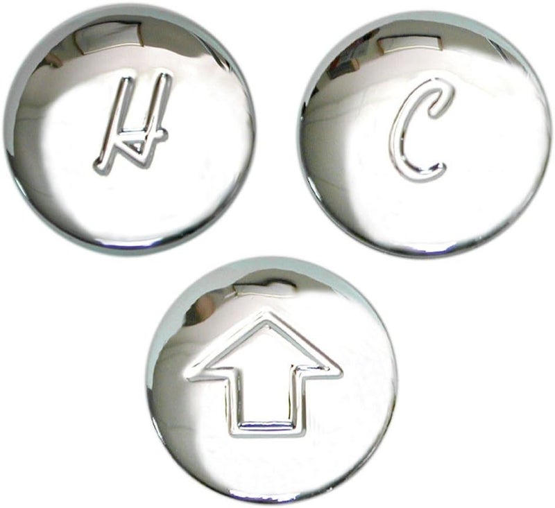 80682 Index Buttons for Price Pfister Faucets, Chrome