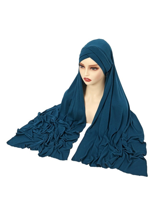 KUYING Womens Crossed Forehead Headscarf 