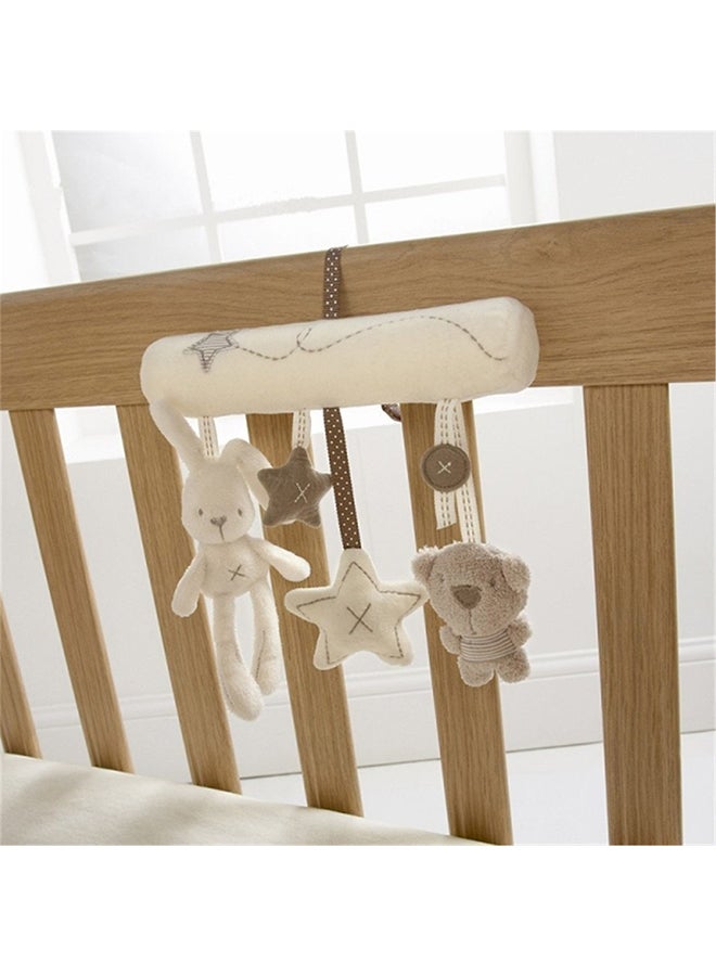 اليشمك خُشْخَيْشَة موسيقية مُناسبة لعربة الأطفال 20*20*6سم - Image 3