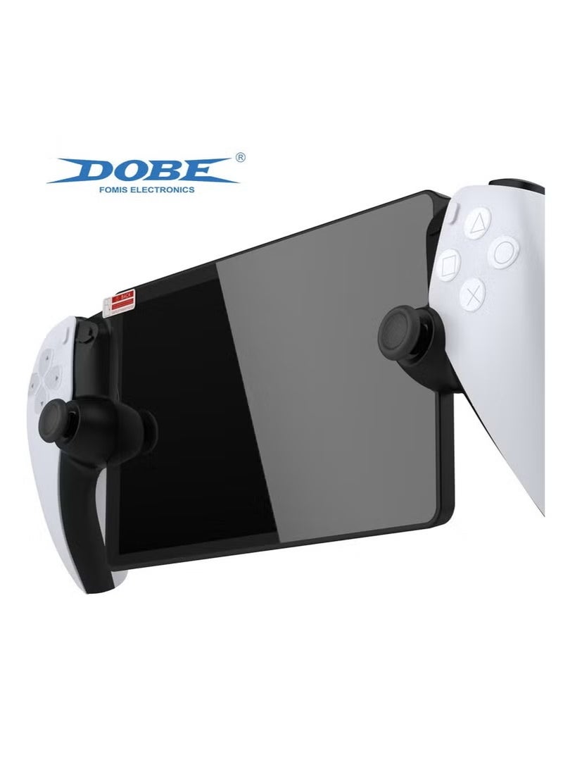 DOBE 2-Pack PS5 Portal HD Tempered Glass Screen Protector - Anti-Scratch & Anti-Fingerprint for PlayStation®5 Remote Player (AR Coating Enhanced Clarity)  - Image 2