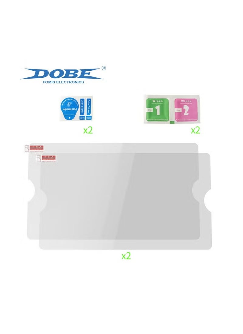 DOBE 2-Pack PS5 Portal HD Tempered Glass Screen Protector - Anti-Scratch & Anti-Fingerprint for PlayStation®5 Remote Player (AR Coating Enhanced Clarity)  - Image 4