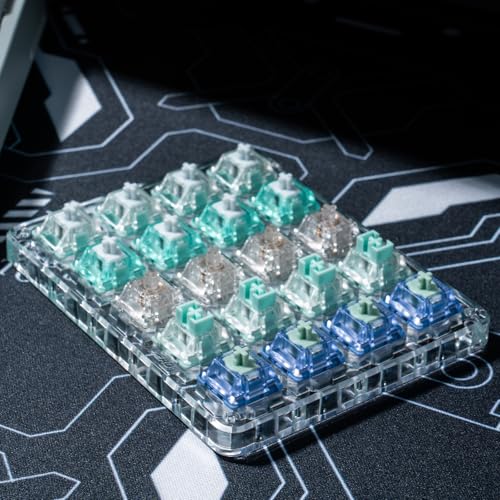 Gateron Magnetic Keyboard Switches Tester - Jade Max Pro Genty Gaming Switches for Magnetic Gaming Keyboard (20PCS) - Image 4