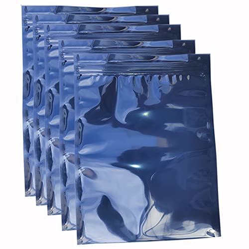 Mantianstar 100pcs Antistatic Bags 5.9x7.8in/15x20cm, Resealable ESD Bag, Suitable for SSD Hard Disk and Various Electronic Devices - Image 1