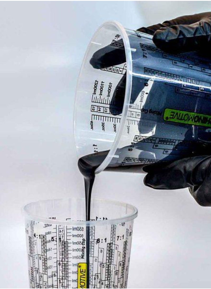 RHINOMOTIVE RHINOMOTIVE- Expert Paint Mixing Cups 700ML 200 Cups and 16 Lids  - Image 5