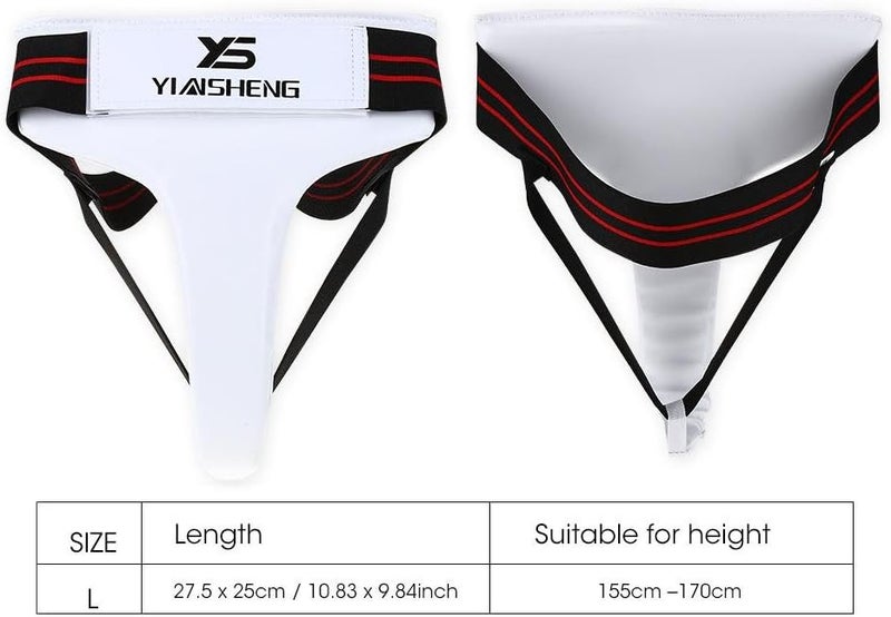 كلاراكو klarako Women Groin Guard Women Taekwondo Groin Guard Boxing Karate Jockstrap Sanda Crotch Protector(L) - Image 5