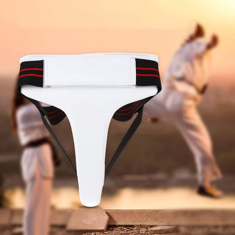 كلاراكو klarako Women Groin Guard Women Taekwondo Groin Guard Boxing Karate Jockstrap Sanda Crotch Protector(L) - Image 1
