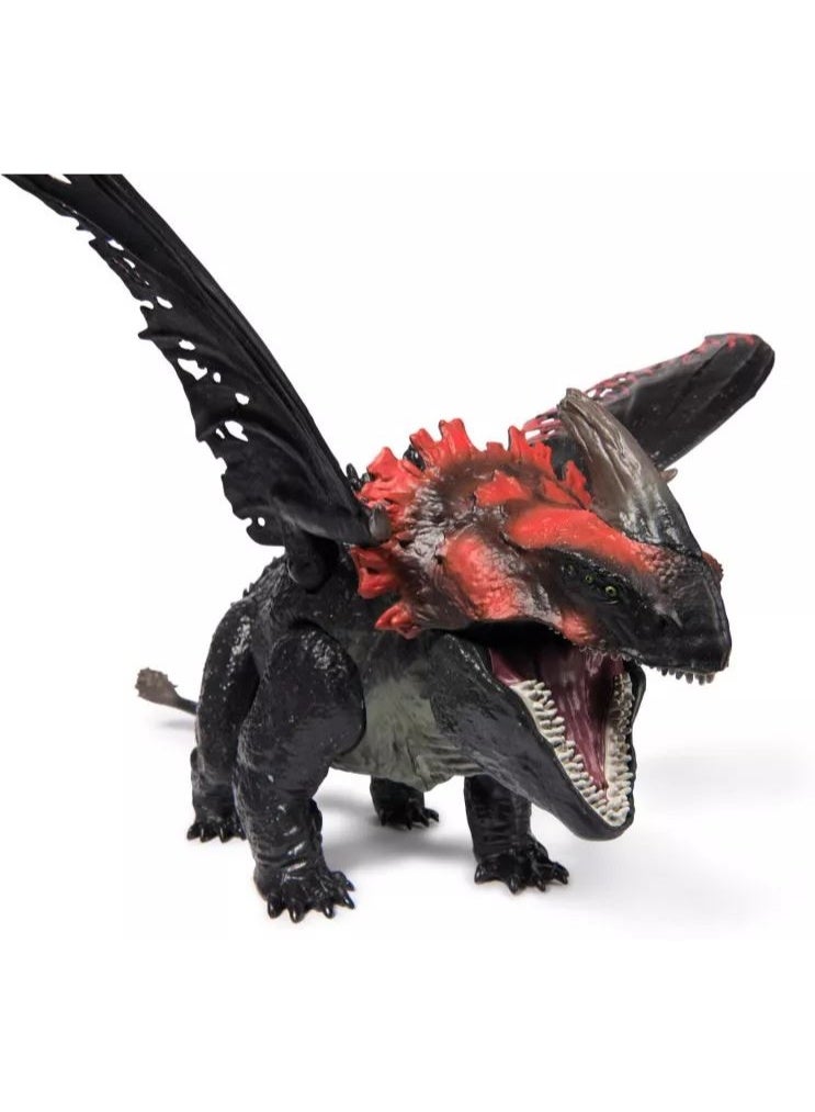 How to Train Your Dragon جزيرة بركان التنين - تمثال معركة الموت الأحمر الملحمية مقاس كبير - Image 3