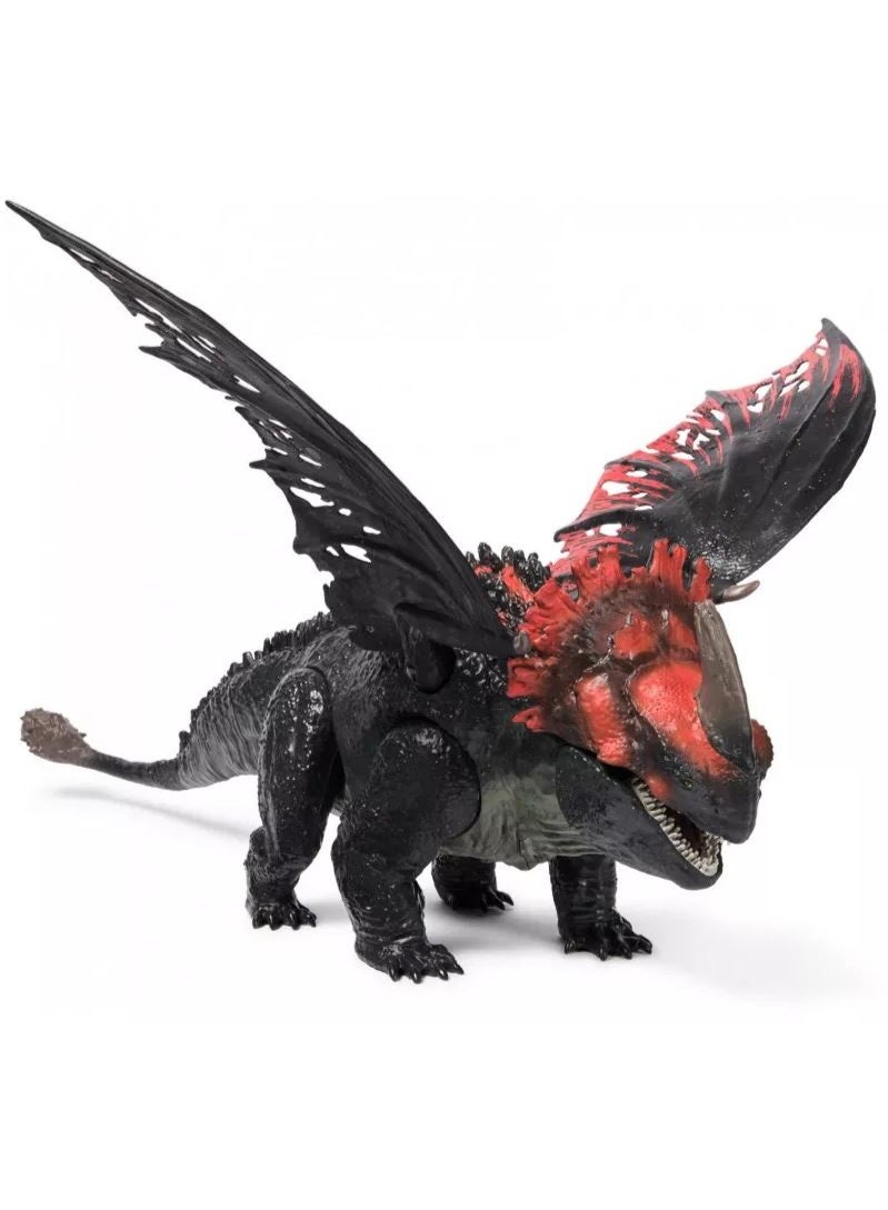 How to Train Your Dragon جزيرة بركان التنين - تمثال معركة الموت الأحمر الملحمية مقاس كبير - Image 2