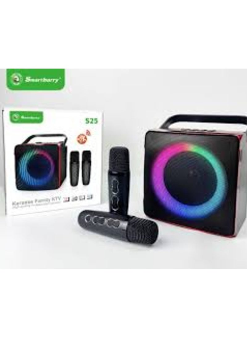 Smartberry S25 Model Outdoor Portable Bluetooth Speaker with Dual Wireless Microphones - Image 2
