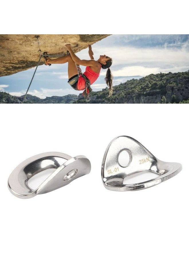 Uxsiya 2PCS Climbing Bolts Hanger 316 Stainless Steel Rock Climbing Hanger Large Bearing Capacity Anchor for Carving Aerial Work - Image 4