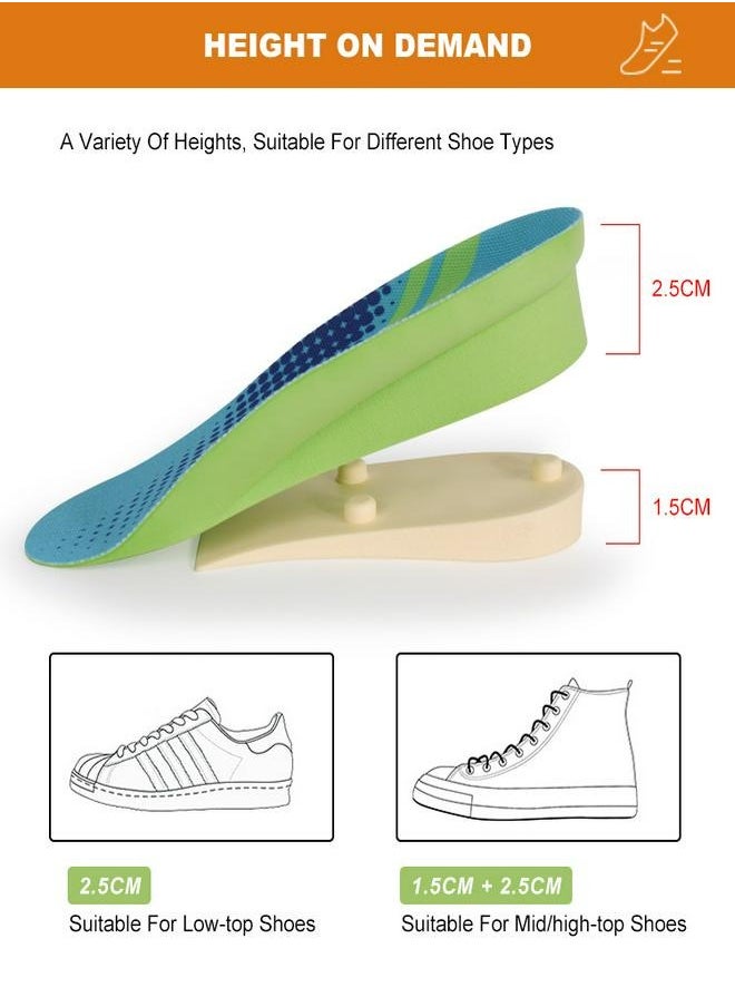 Generic - Arch Support, Shock Absorption & Posture Alignment – Adjustable Orthopedic Insoles for Height Boost (2.5–5.5CM) - Image 1
