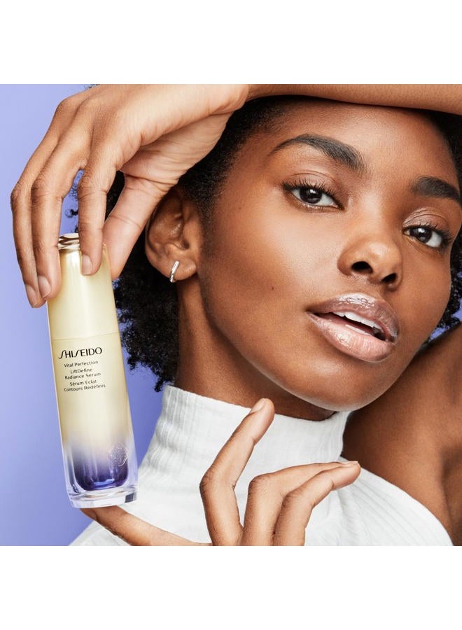 Shiseido Vital Perfection LiftDefine Radiance Serum - Lifting & Firming Face Serum - Visibly Improves Dullness & Loss of Firmness - Image 3