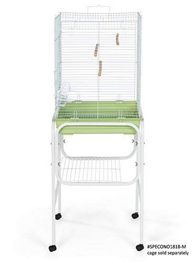Prevue Pet Products Prevue Pet Products Bird Cage Stand with Shelf, White  - Image 3