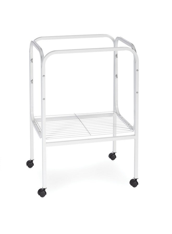 Prevue Pet Products Prevue Pet Products Bird Cage Stand with Shelf, White  - Image 1