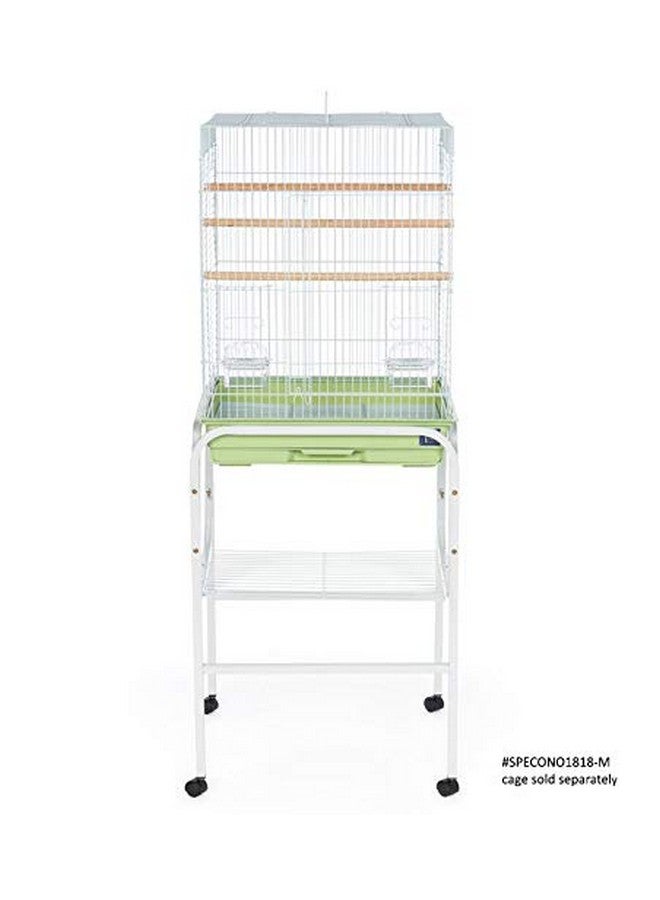 Prevue Pet Products Prevue Pet Products Bird Cage Stand with Shelf, White  - Image 4