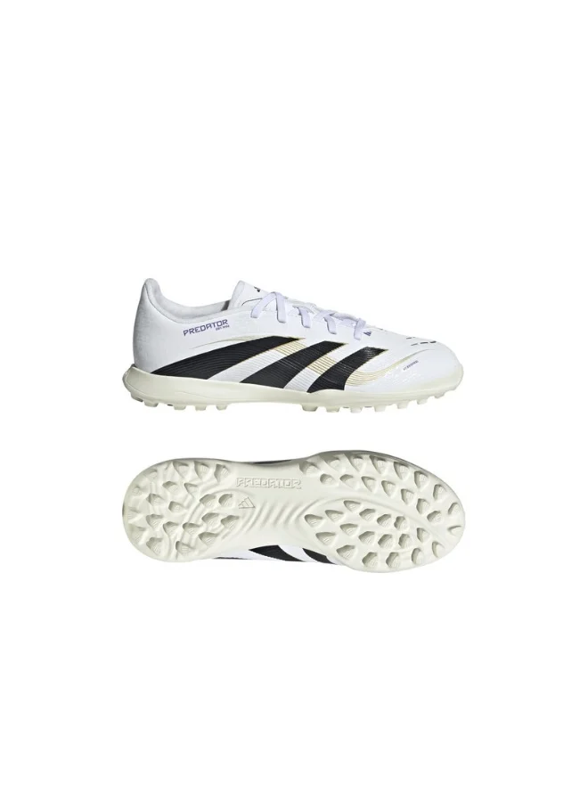adidas Adidas Predator League Tf J U White Football/Soccer Shoes For Kids