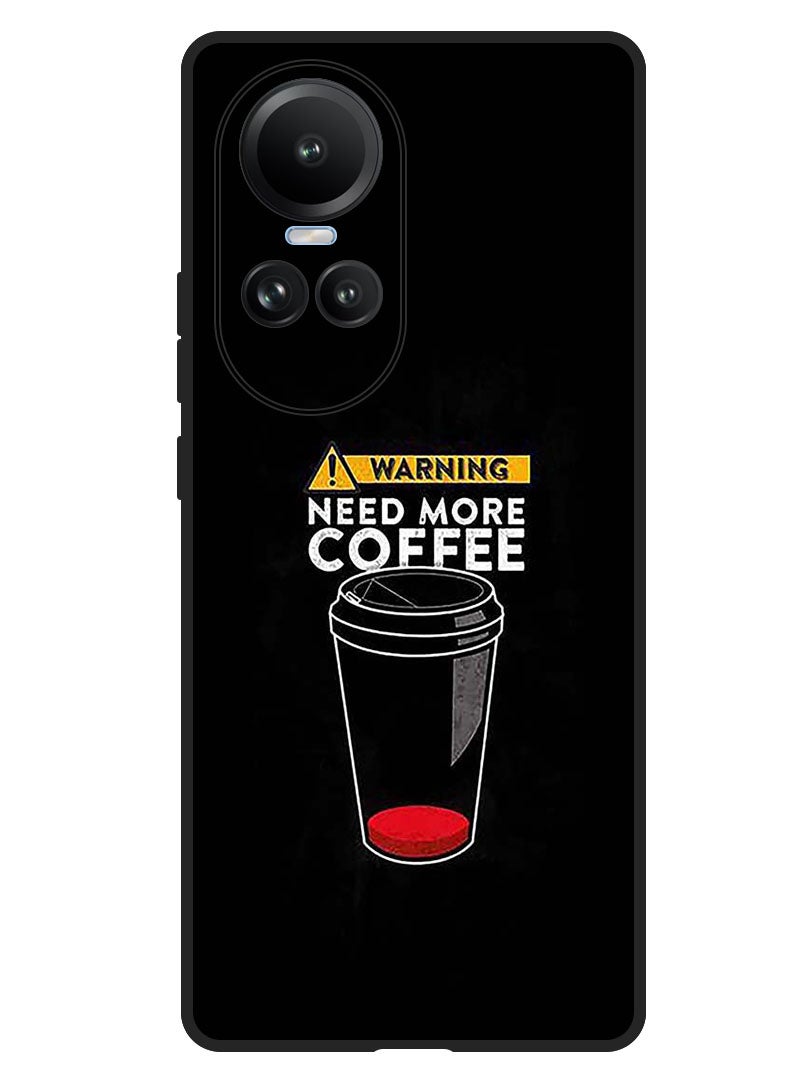 Theodor Protective Case Anti Scratch Shock Proof Bumper Cover For Oppo Reno 10/10 Pro More coffee - Image 1