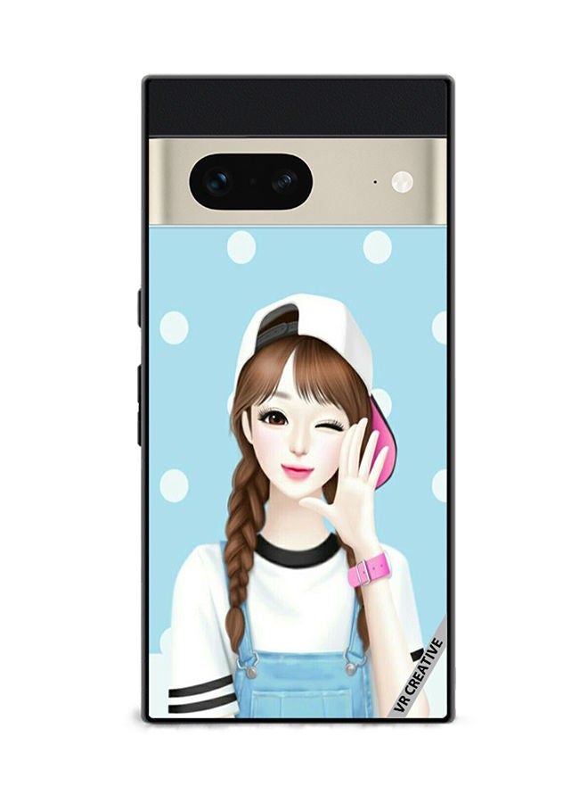 VR CREATIVE Protective Case Cover For Google Pixel 7 Spotty Design Multicolour - Image 1