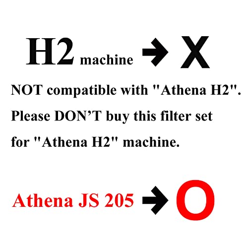 Magicos IonHiTech Replacement Filter Set Compatible with Jupiter Ionways ATHENA JS205 Water Ionizer (NOT Compatible with H2 Model) - Image 2