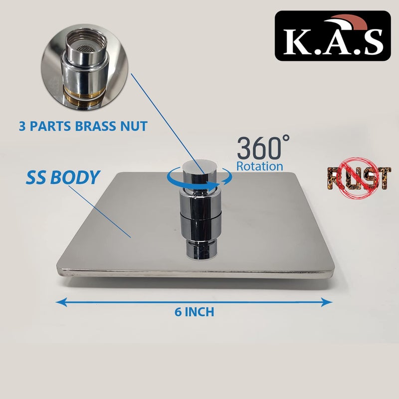 KAS OPEL Shower Heads SS304 Parts BrassPTFESS304 NOZZLE silicone S06 - Image 2