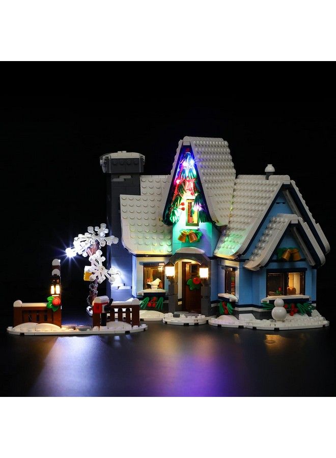BRIKSMAX Led Lighting Kit For Creator Santa'S Visit Compatible With Lego 10293 Building Blocks Model Not Include The Lego Set - Image 4